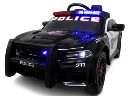 DOGE POLICE SRT CZARNY Auto na akumulator EVA Skóra pilot LION