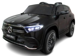 MERCEDES EQA CZARNY Auto na akumulator PILOT SKÓRA EVA BUJAK LION