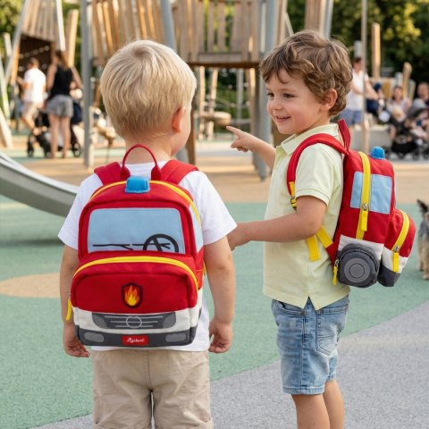Plecak dla dzieci Wóz Strażacki zabawka akcesoria przedszkolaka wyprawka sigikid