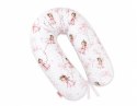 Poduszka ciążowa Longer dla kobiet w ciąży do spania + zdejmowana poszewka - Blossom Fairies