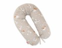 Poduszka ciążowa Longer dla kobiet w ciąży do spania + zdejmowana poszewka - Twinkle Woodland