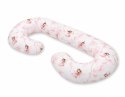 Poduszka ciążowa typu C dla kobiet w ciąży do spania karmienia + zdejmowana poszewka Blossom Fairies