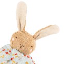 Pierwsza przytulanka komforter bawełniany Króliczek niebieski 32 cm sigikid