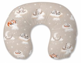 Poduszka rogal do karmienia fasolka + zdejmowana poszewka - Twinkle Woodland