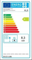 PIEC ŻELIWNY PIECYK KOZA KOMINEK ATENA 9KW CZARNY - DOSTAWA GRATIS