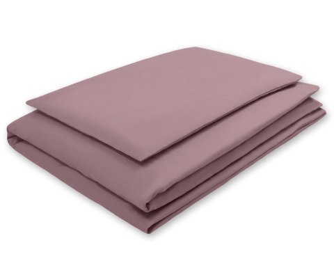 Bawełniana pościel dla dzieci 2-częściowa poszewki na poduszkę 60x40 i na kołderkę 120x90 -róż retro