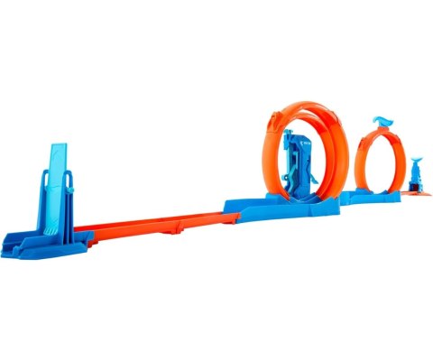 Mattel JDW39 Hot Wheels Tor Wyścigowy Trzy Pętle