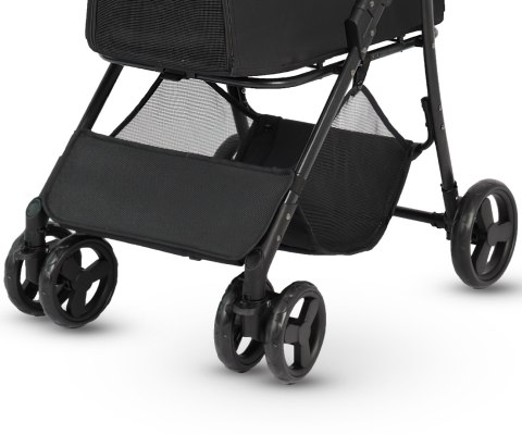 Qppet Wózek dla zwierząt Bobbie Pet Black