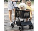 Qppet Wózek dla zwierząt Bobbie Pet Black