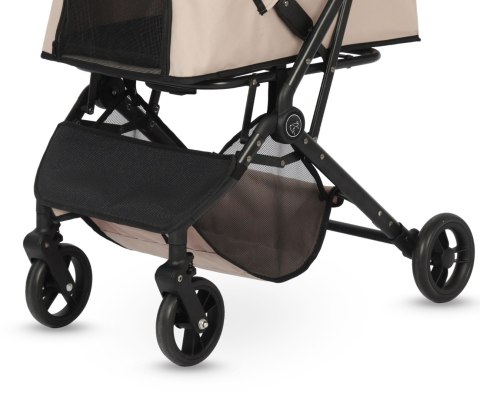 Qppet Wózek dla zwierząt Pettie Pet Beige