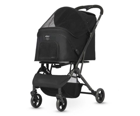 Qppet Wózek dla zwierząt Pettie Pet Black