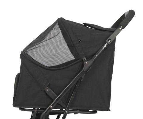 Qppet Wózek dla zwierząt Pettie Pet Black