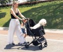 Qppet Wózek dla zwierząt Pettie Pet Black