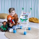 Wózek dla lalek konik Alfonso spacerówka zabawka dla dzieci lalki Pippi