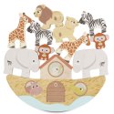 Arka Noego, zabawka balansująca, figurki, statek, zwierzątka, Le Toy Van