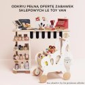 Drewniana kasa sklepowa, zabawka dla dzieci, odgrywanie ról, Le Toy Van