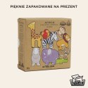 Drewniane figurki zwierzątka afrykańskie, zabawka układanka, Le Toy Van