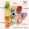 Drewniane klocki sorter zabawka sensoryczna, edukacyjna, dzieci Le Toy Van