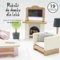 Drewniane mebelki do domku dla lalek salon Daisylane, zestaw Le Toy Van