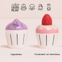Drewniane muffinki zestaw, babeczki, zabawka gotowanie cukiernia Le Toy Van