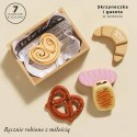 Drewniane pieczywo w skrzynce, zabawka dla dzieci, stragan sklep Le Toy Van