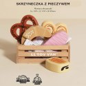 Drewniane pieczywo w skrzynce, zabawka dla dzieci, stragan sklep Le Toy Van