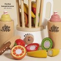 Drewniany blender + zestaw owoców Fruit & Smooth, zabawka dzieci Le Toy Van