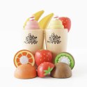 Drewniany blender + zestaw owoców Fruit & Smooth, zabawka dzieci Le Toy Van