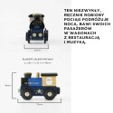 Drewniany pociąg Twilight zestaw z wagonami, zabawka dla dzieci, Le Toy Van