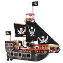 Drewniany statek piracki Barbarossa, zabawka dla dzieci, Le Toy Van