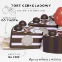 Drewniany tort czekoladowy, zabawka dla dzieci, odgrywanie ról, Le Toy Van