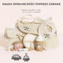 Drewniany zestaw do karmienia lalek, zabawa lalkami, dla dzieci, Le Toy Van