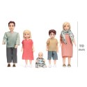Lalki do domku dla lalek zestaw Charlie, zabawka dla dzieci, domek, Lundby