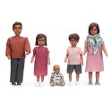 Lalki do domku dla lalek zestaw Nikki, zabawka dla dzieci, domek, Lundby