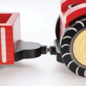 Traktor Drewniany z Przyczepą dla Dzieci Zabawka Le Toy Van