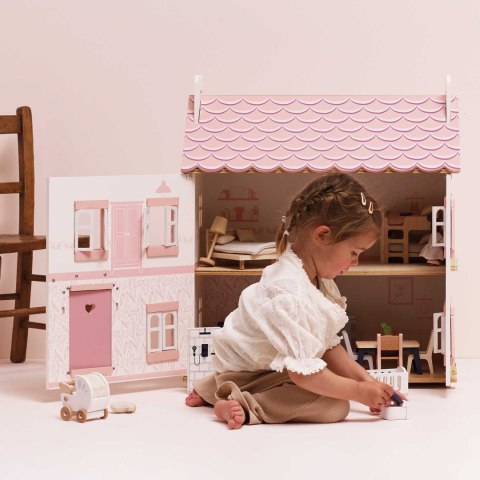 Drewniany domek dla lalek Sophie, zabawka dla dzieci, domki, Le Toy Van