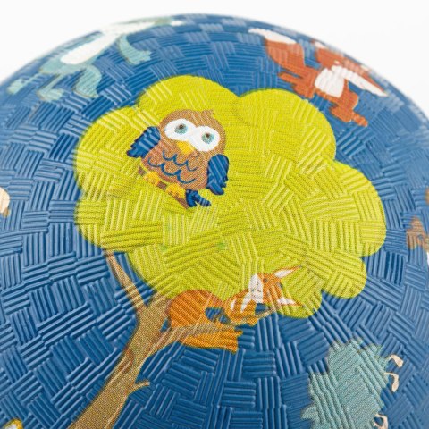 Piłka dla dzieci 17 cm leśne zwierzęta kauczukowa, sigikd