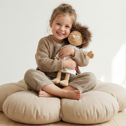 Pluszowa lalka edukacyjna Mały Pacjent Erwin miękka zabawka 44cm sigikid