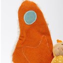 Przytulanka komforter pluszowy Motylek 28cm szeleścik szmatka sigikid