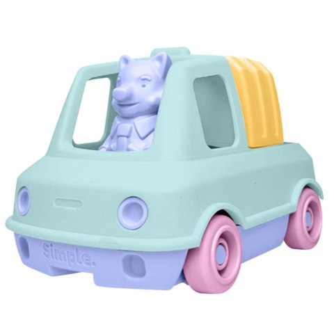 Śmieciarka miętowa zabawka do piasku wody dla dzieci auto samochód Simple.