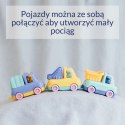 Wywrotka niebieska zabawka do piasku wody dla dzieci samochód auto Simple.