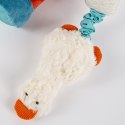 Zabawka rozwojowa Lisek 32cm szeleścik grzechotka gryzaczek dzieci sigikid