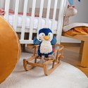 Pierwsza przytulanka Pingwin 27cm patchworkowa zabawka dla dzieci sigikid