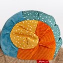 Pierwsza przytulanka Ślimak 29cm patchworkowa maskotka zabawka sigikid