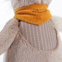Pierwsza przytulanka pastelowy Osiołek 31cm patchworkowa zabawka sigikid