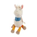 Pierwsza przytulanka patchworkowa Lama 29cm maskotka dla dzieci sigikid