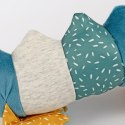 Pierwsza przytulanka pluszowy Krokodyl 43cm patchworkowa maskotka sigikid