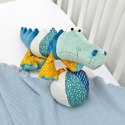 Pierwsza przytulanka pluszowy Krokodyl 43cm patchworkowa maskotka sigikid