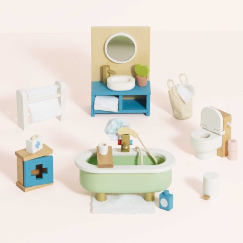 Zestaw umeblowany domek dla lalek Bay Tree zabawka dla dzieci Le Toy Van